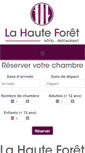 Mobile Screenshot of hotel-vertou.com